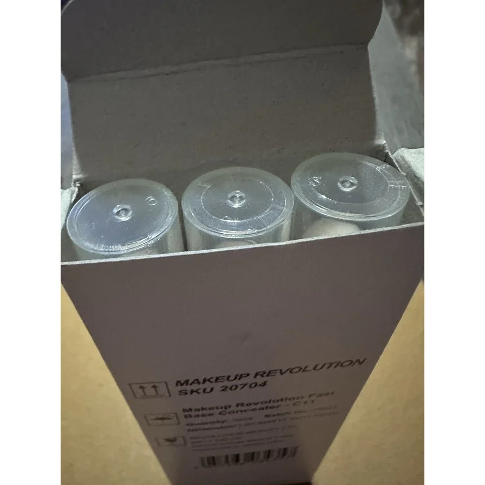 Makeup Revolution Fast Base Concealer C11 3Pc Lot New